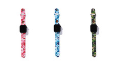 A BATHING APE ABC Camo Watch Band For Apple Watch 1M20182003 New