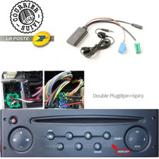 Adaptateur AUX BLUETOOTH RENAULT - AUTORADIO SCENIC MEGANE 2 MODUS TRAFIC ECT