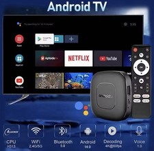 Android Tv Box Universale Smart Home Wifi 4k Comandi Vocali Tantissime app