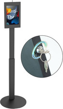 Anti-Theft Tablet Floor Stand Kiosk for Samsung Galaxy Tab a & S Series, Lockabl