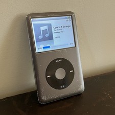 Apple iPod Classic 120GB Grey MP3 Player Working Heavy Wear Mod Project