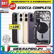 BACK COVER SCOCCA POSTERIORE TELAIO COMPLETA FLEX+FRAME PER APPLE IPHONE 14 PRO