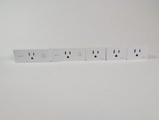 Belkin Wemo Smart Plug WiFi Outlet Lot Of 5 F7C063 WSP080 Home Automation Bundle