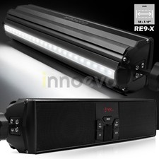 Bluetooth Motorcycle Stereo Speaker Audio MP3 System Radio USB Stereo ATV Harley