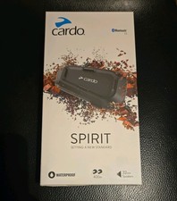 Cardio Spirit Single Motorcycle Bluetooth 5.2 Intercom System WP Brand New