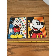 Disney Mickey Mouse Wireless Filler Tablet Notebooks Carolina Pad 2 Pack Total