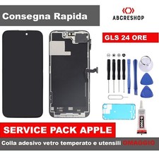 DISPLAY PER IPHONE 14 PRO MAX ORIGINALE SERVICE PACK SCHERMO TOUCH SCREEN VETRO