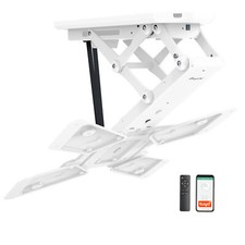 EasyLife Smart Home Electric Ceiling TV Mount Swivel 23-55 inch Black