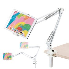 ELECOM tablet stand smartphone stand with flexible arm white TB-DSZARMWHN Japan