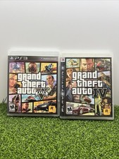 Grand Theft Auto 4 & 5 Complete w/Maps GTA - PS3 Game Lot PlayStation 3 - Tested