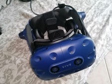 HTC Vive Pro HMD OLED Virtual Reality VR Headset Untested