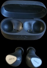 Jabra Elite 3 True Wireless Bluetooth Earbuds w/ Charging Case Black Tested