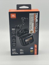 JBL BY HARMAN JBLTOURPRO3BLKAM Tour Pro 3 True Wireless Noise-Canceling Earbuds