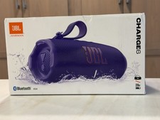 JBL Charge 6 Portable Waterproof Bluetooth Speaker - Purple