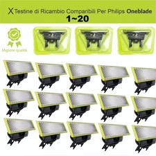 LAME LAMETTE PER RASOIO PHILIPS ONEBLADE ONE BLADE 1 2 3 4 5 6 7 8 9 20 PZ