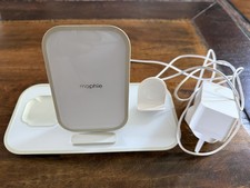Mophie 3-in-1 Wireless Charging Stand for iPhone, AirPods/Pro, Apple Watch