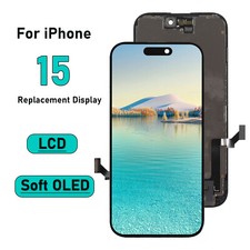 NEW Soft OLED For Phone 15 LCD Screen Replacement 3D Touch Digitizer Display Lot