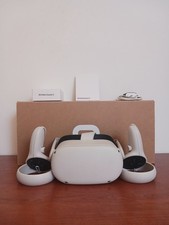 OCULUS META QUEST 2 128GB VR SCATOLA+CONTROLLER+LIBRETTI+CARICATORE
