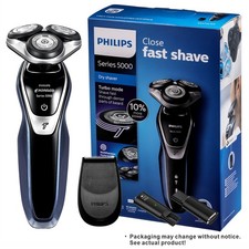 Philips Rasoio Elettrico serie 5000 Wet & Dry, S5355/82, con modalità Turbo
