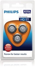 PHILIPS TESTINE ORIGINALI DI RASATURA HQ177/40 CONFEZIONE DA 3 PEZZI