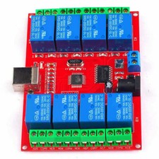 PROGRAMMIERBARER 8 KANAL USB RELAIS SMART HOME C++ LIB UND DLL TÜRÖFFNER ROBOTIC