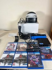 Sony PlayStation VR Headset CUH-ZVR1 with Processor Unit and Games Boxed Extras