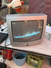 Televisore Tv Vintage Inno Hit 14tx Silver CRT Catodico Retrogames Retroconsole