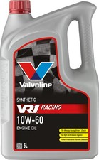 VALVOLINE Olio Motore VR1 RACING 10W-60 5L Lubrificante Auto sintetico