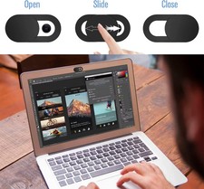 Webcam Cover Shutter Slider Privacy Cover Magnet for Laptop Tablet iPad