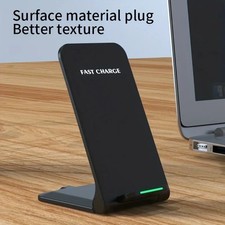 Wireless Fast Charger Charging Stand Dock For Samsung Galaxy iPhone Mobile