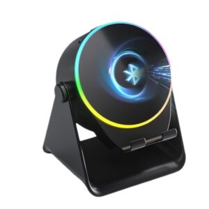 Wireless Induction Speaker,Cell Phone Stand with Bluetooth Speaker,Stereo4944