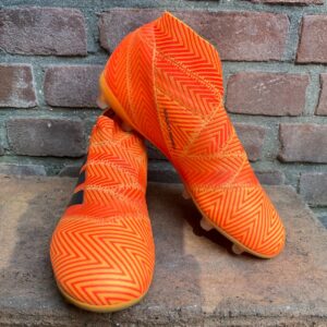 Adidas Nemeziz 18+ FG Soccer Cleats Zest Solar Orange, DB2347, US 5.5, EU 38