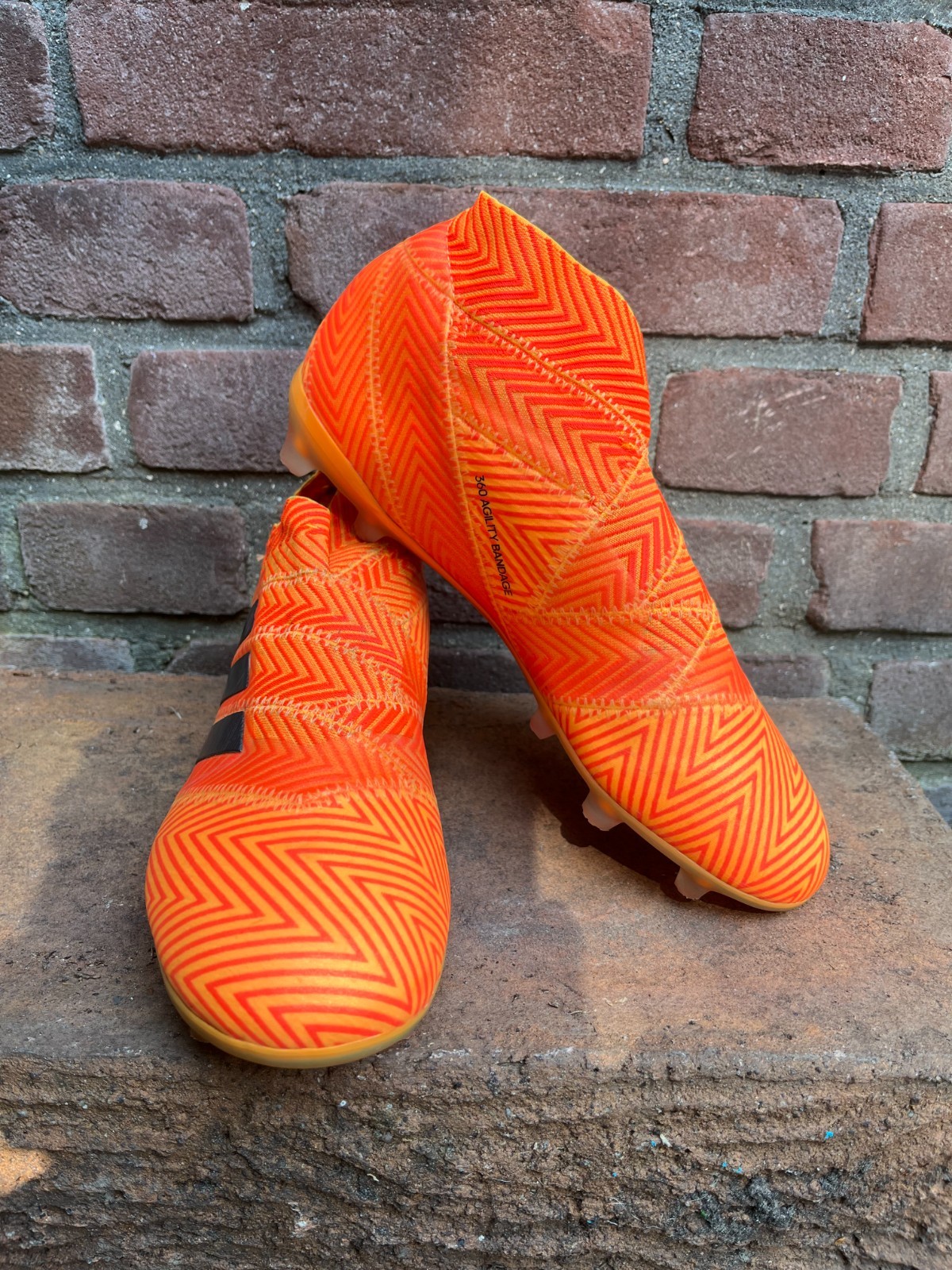 Adidas Nemeziz 18+ FG Soccer Cleats Zest Solar Orange, DB2347, US 5.5, EU 38 1 Adidas Nemeziz 18+ FG Soccer Cleats Zest Solar Orange, DB2347, US 5.5, EU 38