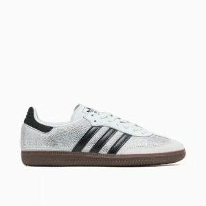 Adidas Originals Samba OG Crystal White Silver IH9055 Women New Authentic