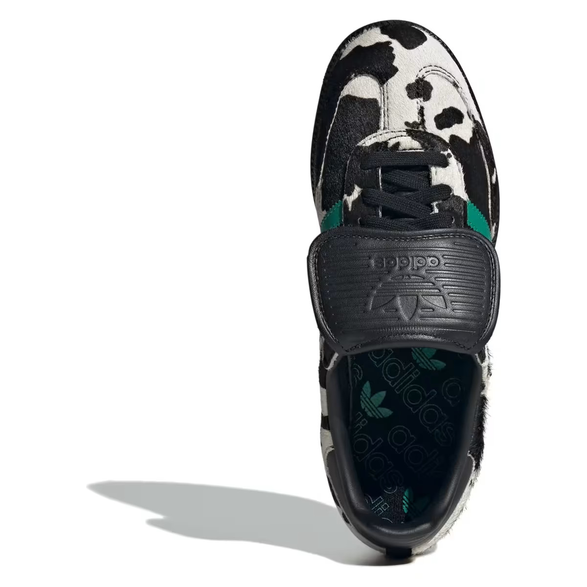 Adidas Samba LT Black Cow Print JS3930 Women New 4 Adidas Samba LT Black Cow Print JS3930 Women New
