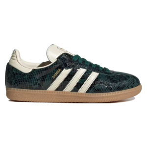 Adidas Samba OG Green Snakeskin JR8848 Women New