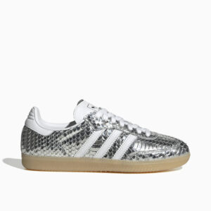 Adidas Samba OG Silver Patent Snakeskin IH9016 Women