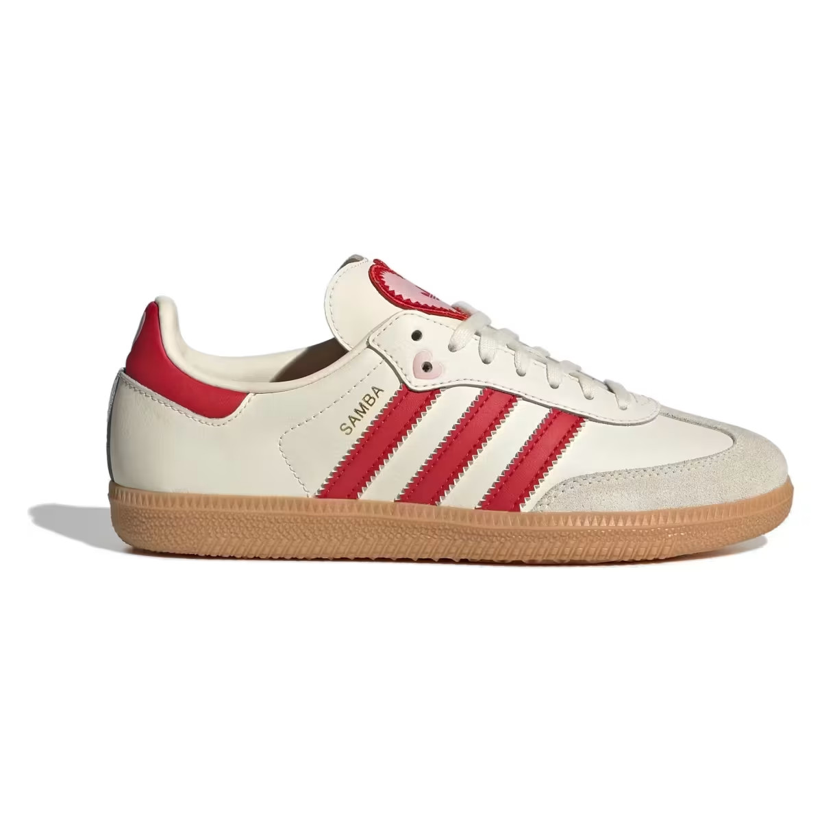 Adidas Samba OG Valentines Day Cream White Scarlet KI6679 1 Adidas Samba OG Valentines Day Cream White Scarlet KI6679
