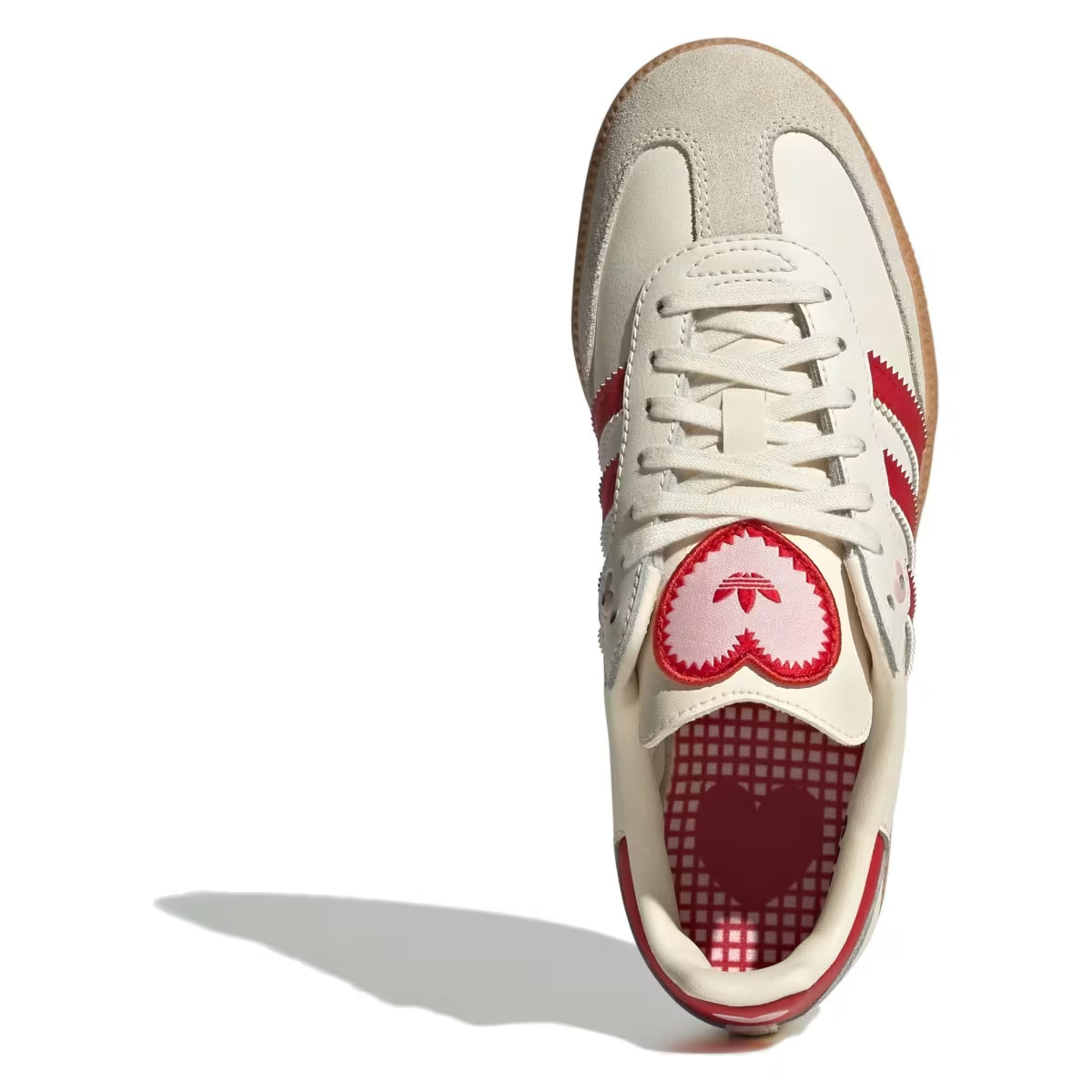 Adidas Samba OG Valentines Day Cream White Scarlet KI6679 2 Adidas Samba OG Valentines Day Cream White Scarlet KI6679