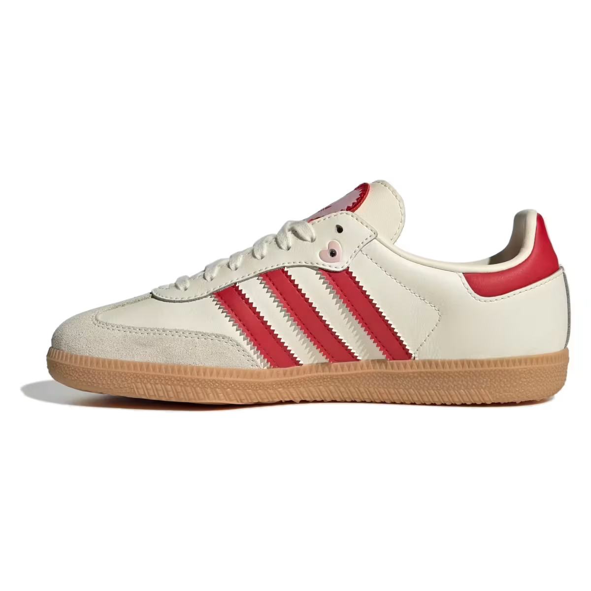 Adidas Samba OG Valentines Day Cream White Scarlet KI6679 3 Adidas Samba OG Valentines Day Cream White Scarlet KI6679