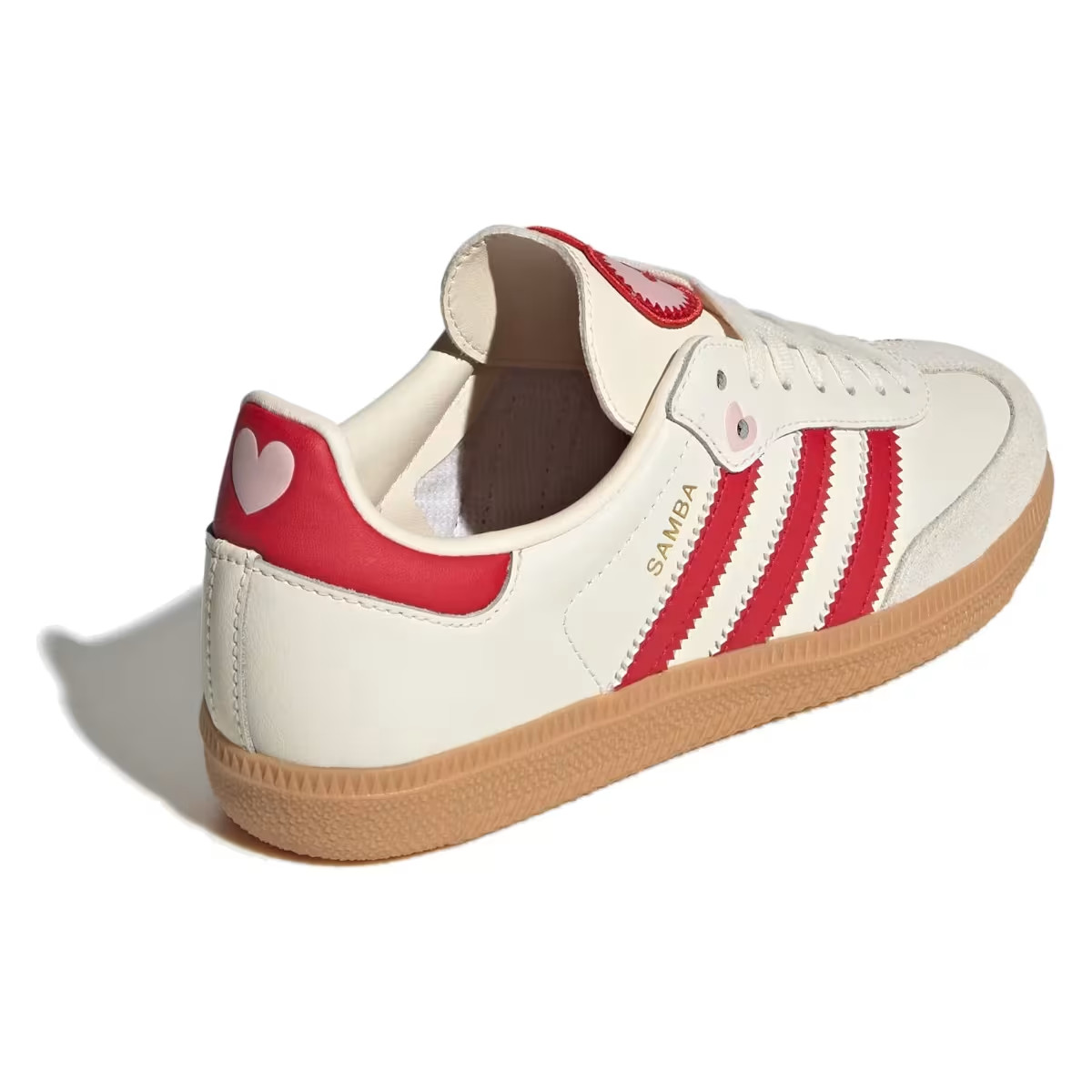 Adidas Samba OG Valentines Day Cream White Scarlet KI6679 4 Adidas Samba OG Valentines Day Cream White Scarlet KI6679