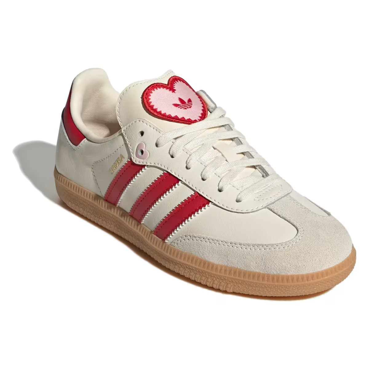Adidas Samba OG Valentines Day Cream White Scarlet KI6679 5 Adidas Samba OG Valentines Day Cream White Scarlet KI6679