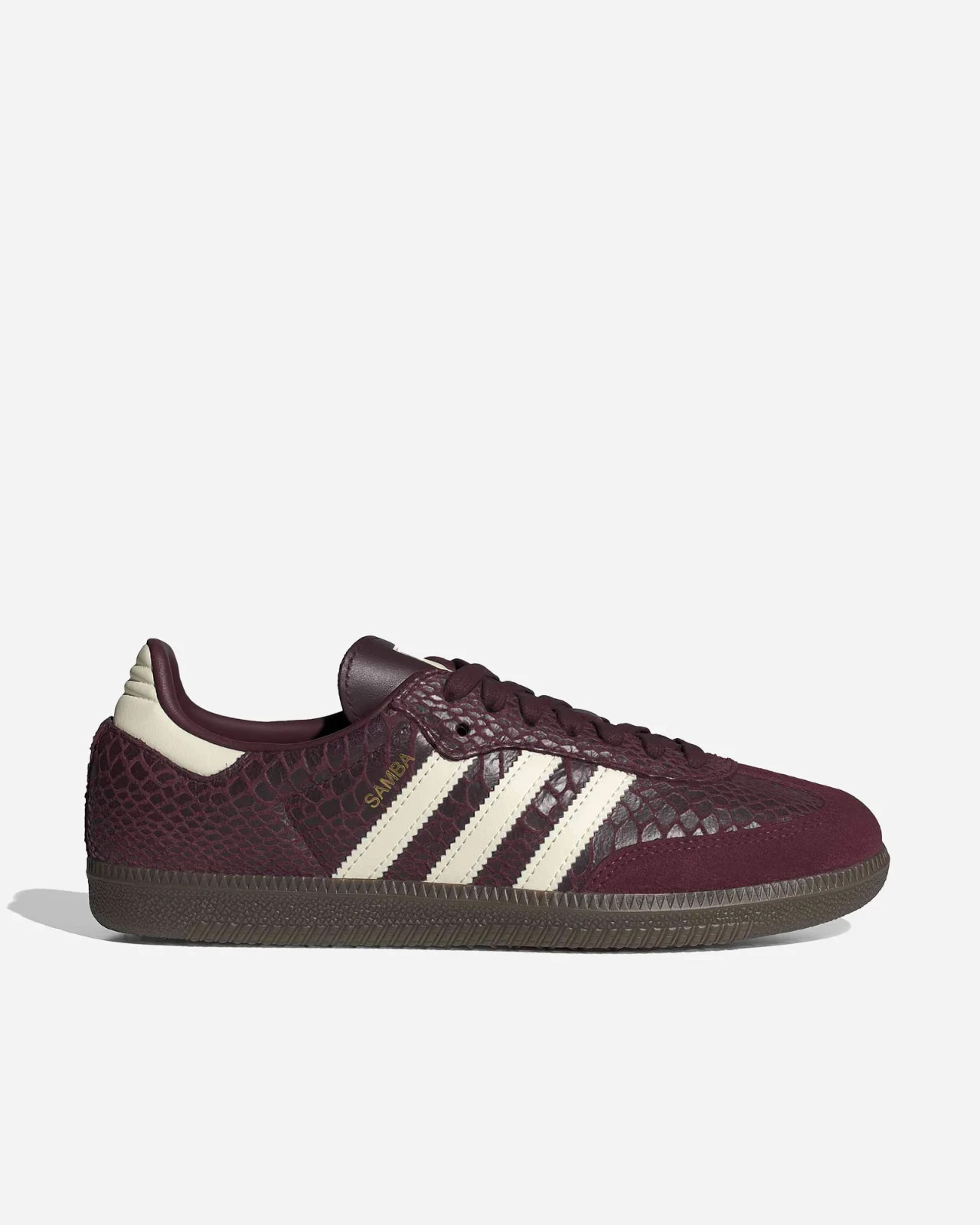 Adidas Samba OG Women Maroon Snakeskin IH3979 New Authentic 1 Adidas Samba OG Women Maroon Snakeskin IH3979 New Authentic