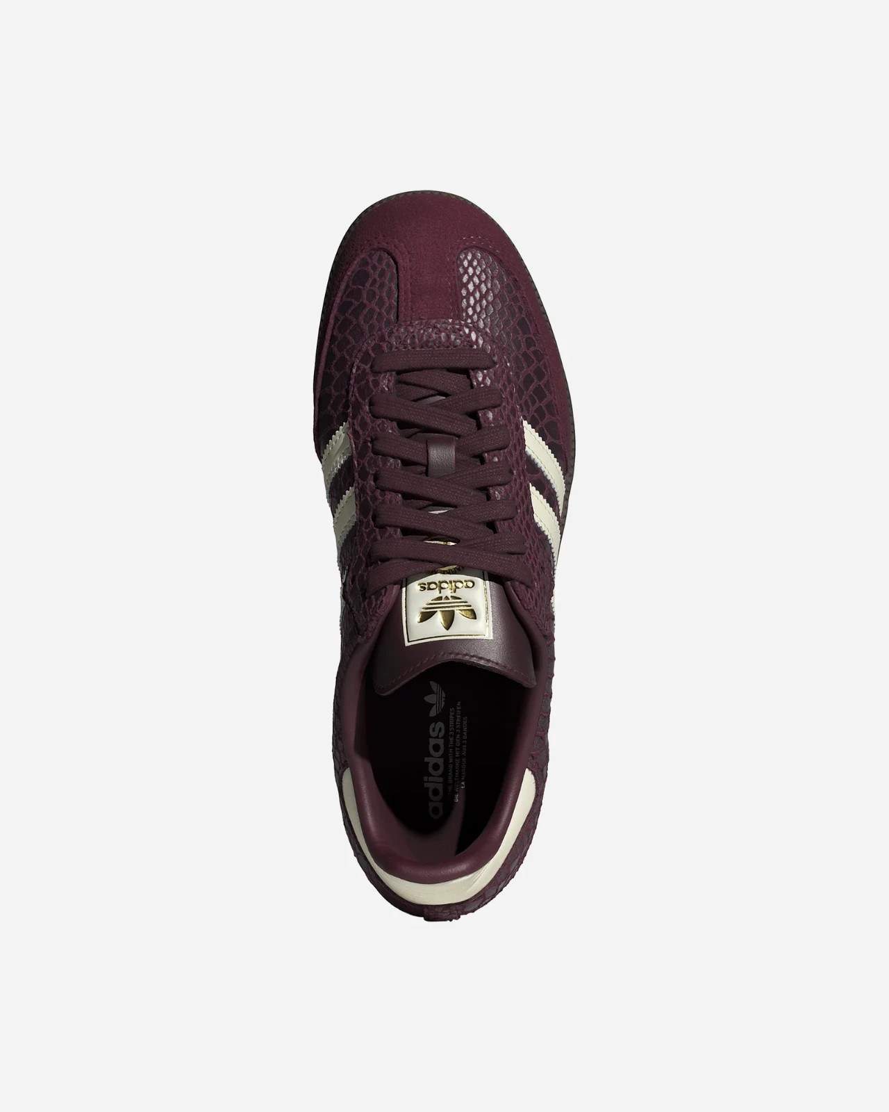 Adidas Samba OG Women Maroon Snakeskin IH3979 New Authentic 2 Adidas Samba OG Women Maroon Snakeskin IH3979 New Authentic