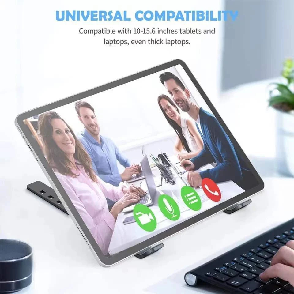 Adjustable Portable Foldable Laptop Desktop Stand Notebook Tablet Riser Holder 2 Adjustable Portable Foldable Laptop Desktop Stand Notebook Tablet Riser Holder
