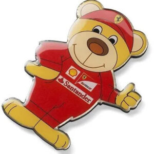 Aimant Teddy en Métal Ferrari Rouge