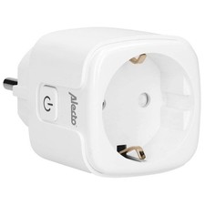 Alecto SMART-PLUG20 - Smarter WLAN-Zwischenstecker mit Stromzähler, 16 A, 3680 W