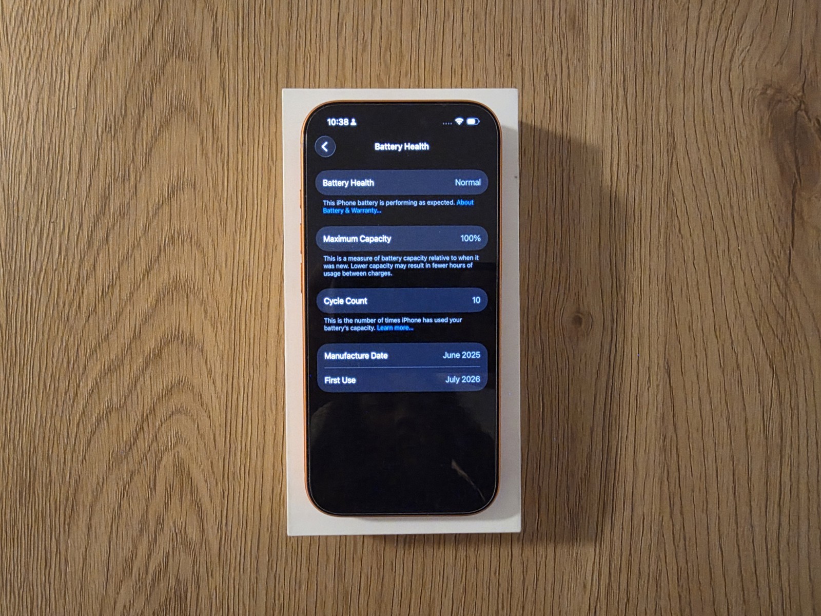 Apple iPhone 17 Pro 256GB – Orange – Like New – Apple Warranty Until July 8 2027 2 Apple iPhone 17 Pro 256GB – Orange – Like New – Apple Warranty Until July 8 2027