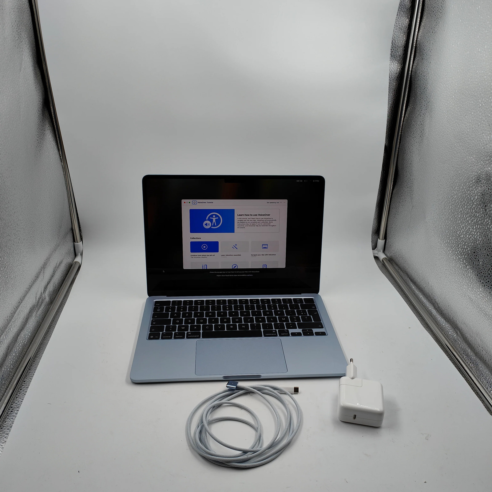 Apple MacBook Air 13" (2025) M4 (10/8) 16 GB/256 GB Himmelblau AZERTY | Laptops 2 Apple MacBook Air 13" (2025) M4 (10/8) 16 GB/256 GB Himmelblau AZERTY | Laptops