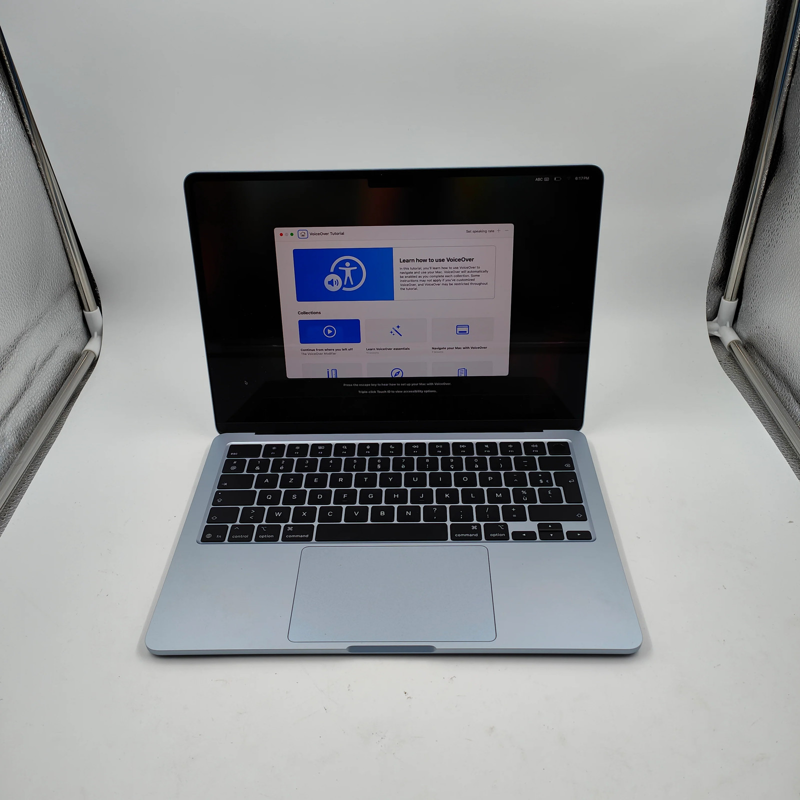 Apple MacBook Air 13" (2025) M4 (10/8) 16 GB/256 GB Himmelblau AZERTY | Laptops 3 Apple MacBook Air 13" (2025) M4 (10/8) 16 GB/256 GB Himmelblau AZERTY | Laptops